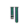 Blue and Green Apple Watch Strap