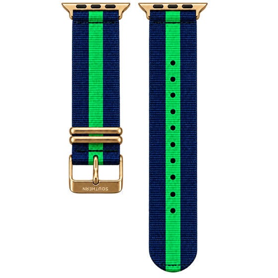 Blue & Green Nylon