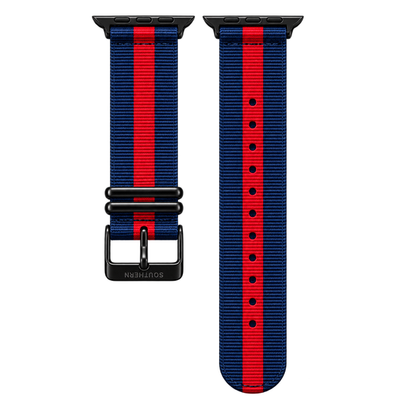Blue & Red Nylon