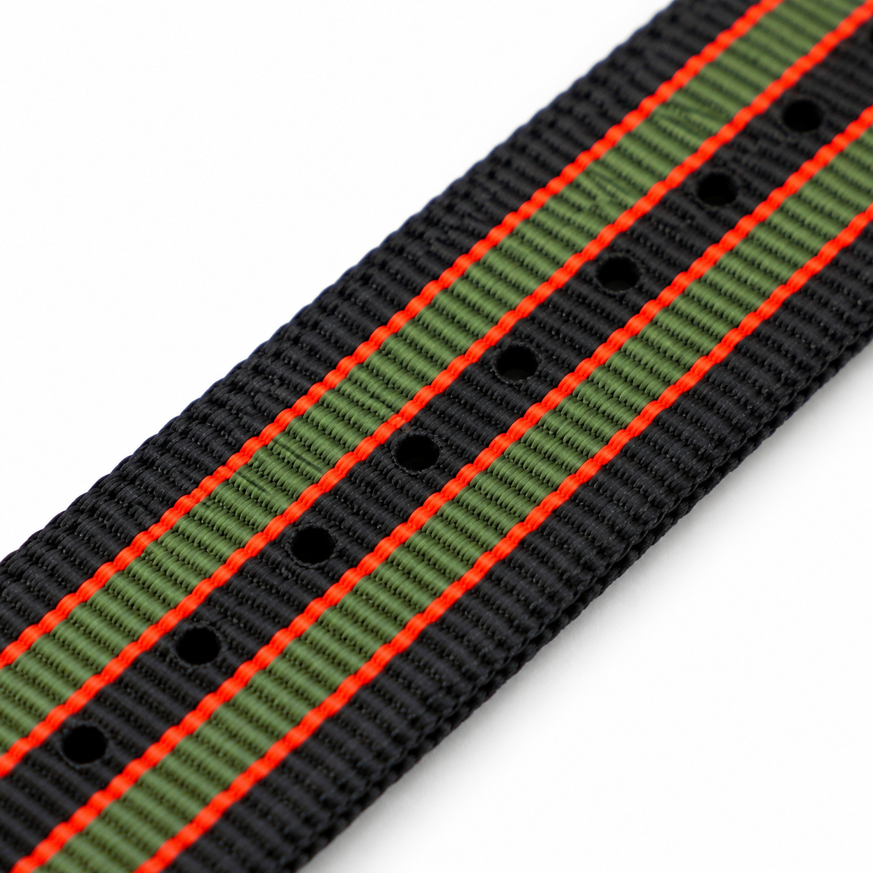 Military-style woven nylon Apple Watch band — Southern Straps