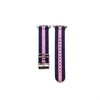 Blue and Pink NATO Apple Watch Strap