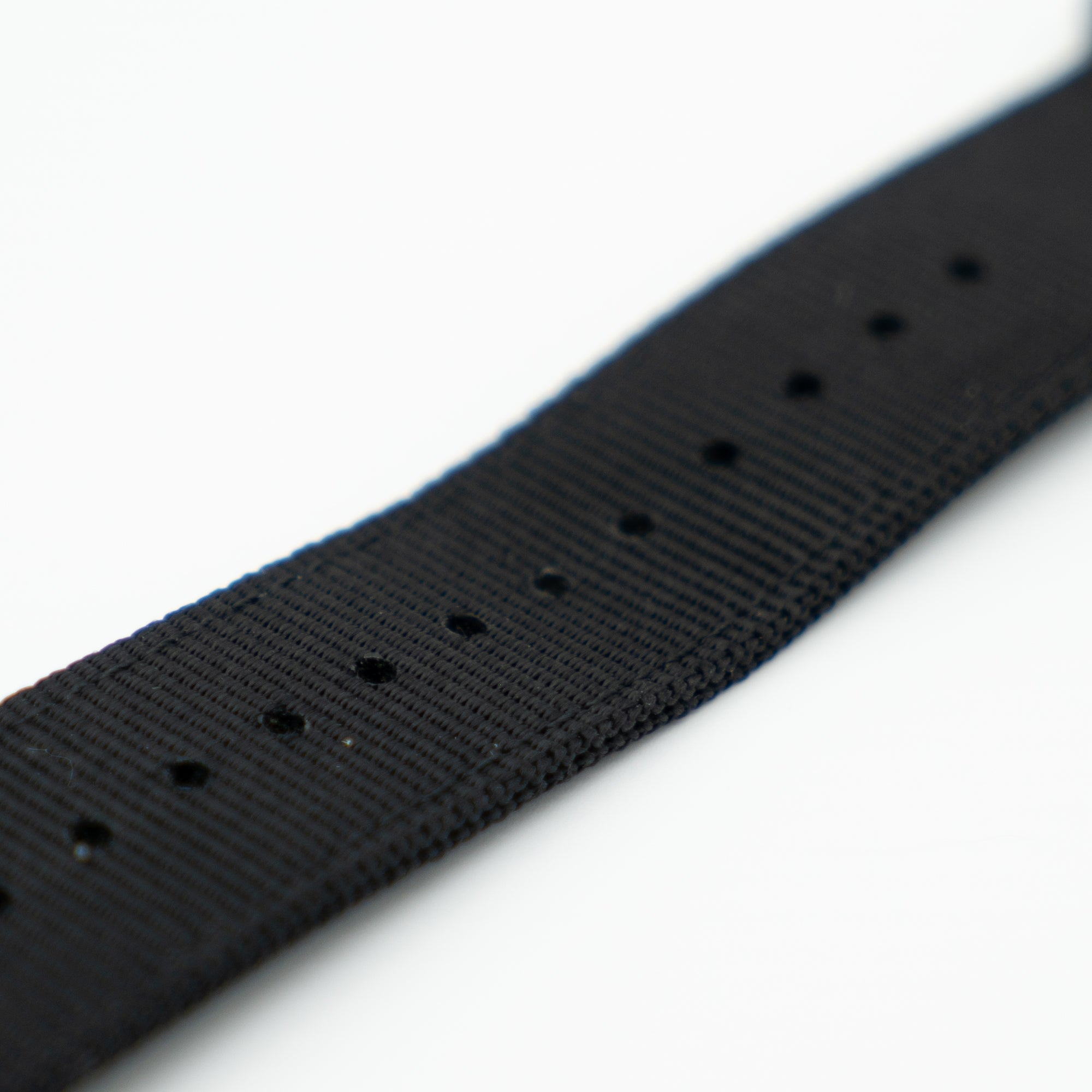 Black Nylon Watch Band