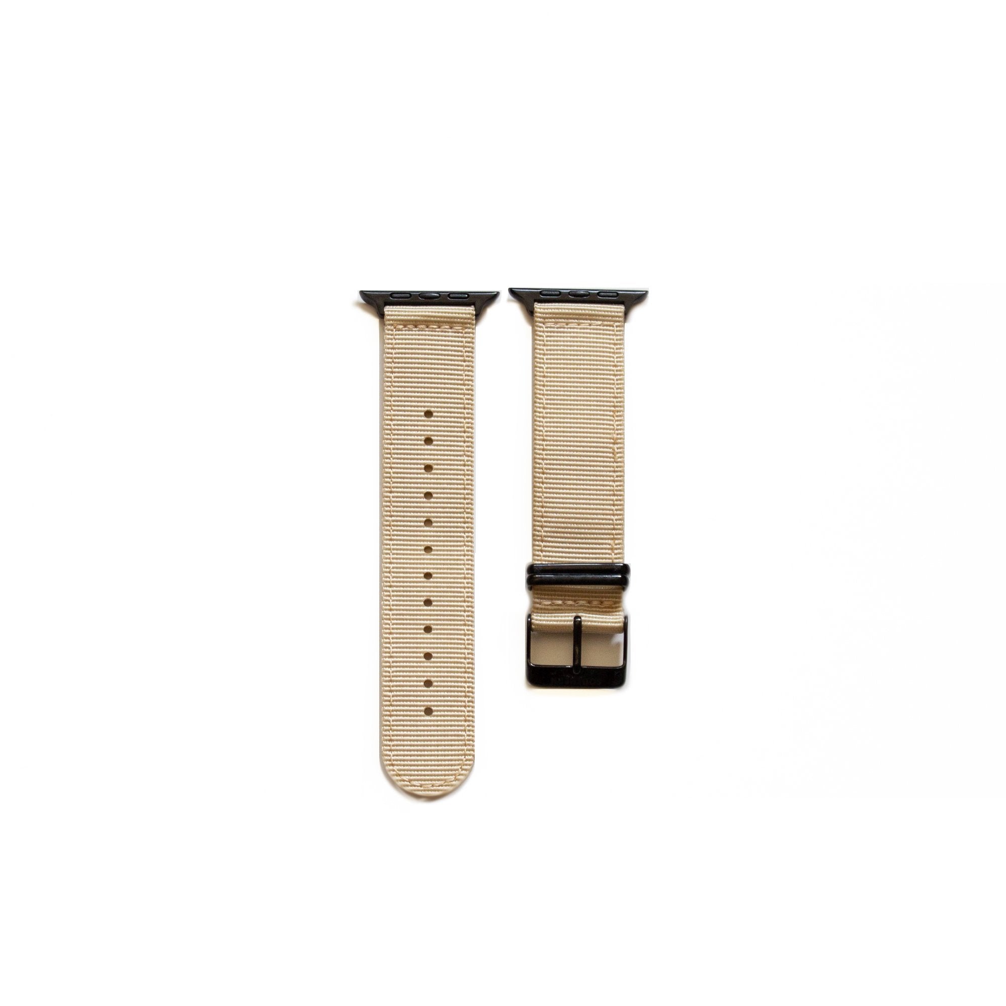Khaki Nylon Apple Watch Band