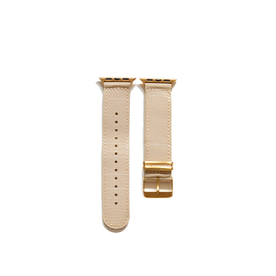 Khaki Nylon Apple Watch Strap