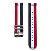 Red, White and Blue NATO style nylon band (24mm)